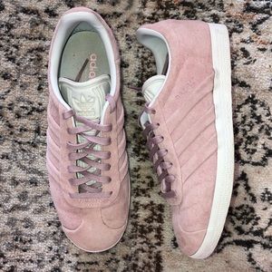 Adidas baby pink sneakers